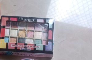 Ranen 18 Colours Eye Shadow Palette total 7 item