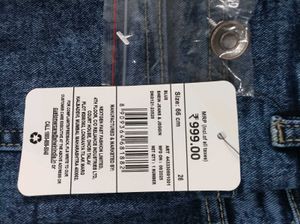 Women's Blue Cargo Jeans