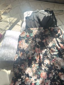 Black Floral Maxi Dress