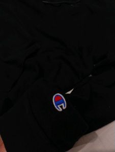 Black CHAMPION Hoodie