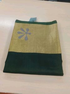 New Soft Silk Saree with Peacock Motifs