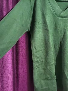 Dressberry Olive Green Pullover