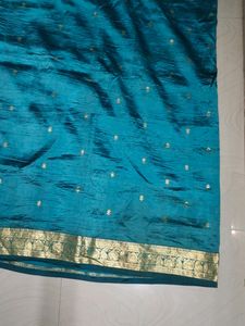 Pure Kanchipuram Silk Saree With Blouse