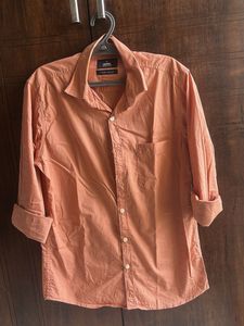 Cantabil Men's Cotton Stretch Shirt