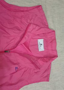 Pink Sleeveless Jacket
