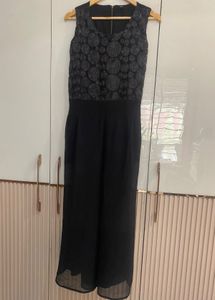 Black Party Wear Jumpsuit