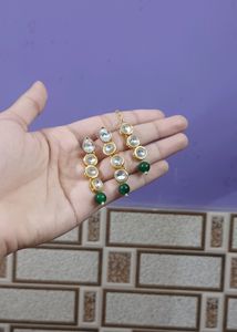 Kareena Inspired Earrings With Tikka