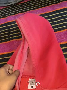 Red Zip-Up Hoodie