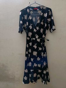 Floral Wrap Dress