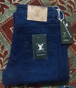 👖(NEW) Louis Vuitton Unisex Designer Jeans