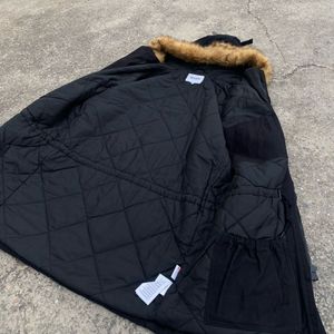 Carhartt Men's Black Fur Hooded Parka