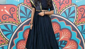 Elegant Black  navratri Lehenga  Set