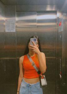 Orange Tank Top
