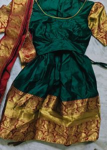 Elegant Green Lehenga Choli Set