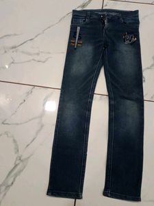 Stylish Blue Denim Jeans