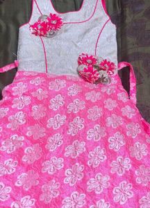 Beautiful Pink Floral Dress