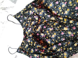 Floral Print Spaghetti Strap Top