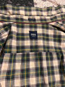 MAX Men’s Checked Cotton Shirt