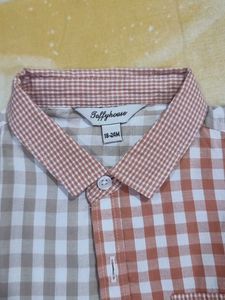 Stylish Checkered Shirt &amp; Pants Set