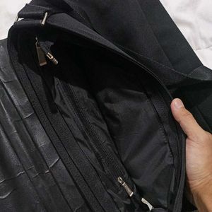 Sleek Black Laptop Briefcase Bag