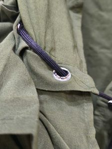 Olive Green Open Front Jacket