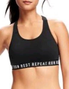 Old Navy Black Sports Bra