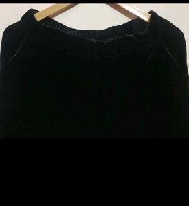 Black⚫ Velvet Jeggings For 30 Waist