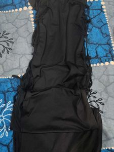 Sleek Black One-Piece Swimsuit