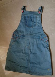 SALE - Allen Solly Denim Pinafore