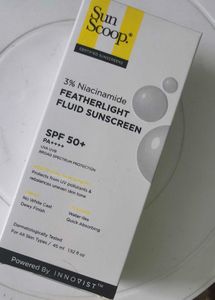 Sun Scoop Featherlight Fluid Sunscreen SPF 50+