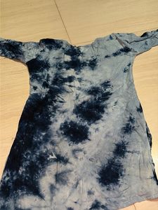 Embroidered Tie-Dye Kurta 30. 32
