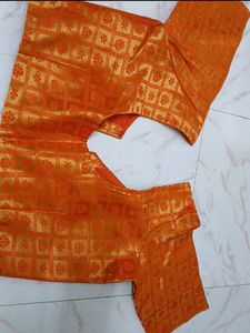 42" Size - New StichedBlouse - Vibrant Orange Bro