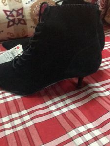 Zara Heeled Ankle Boots