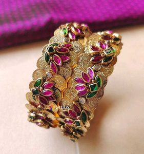 Lakshmi Kasullu With Louts Bangles