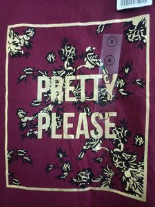 Honey By Pantaloons Maroon T-shirt 🌼🌼