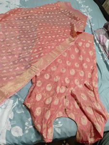 beautiful banarsi kurta with dupatta