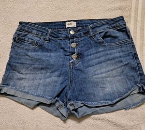 Y2k Vintage Blue Denim Shorts