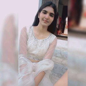 beautiful white lehenga from weeding wear
