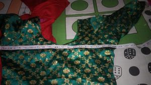 A Banarasi Silk Kurti salwar With Dupatta