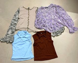 Lot of 4 Women's Tops