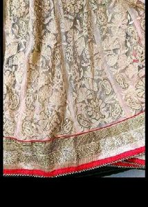 beautiful saree lehenga good condition
