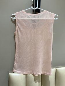 Elegant Pink Lace Top