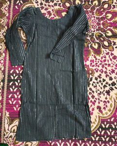 Black  Bahut Hi Pyara Girls Kurta
