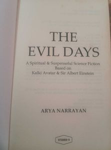 The Evil Days by Arya Narayan