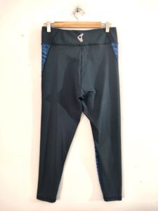 Zelocity Grey Printed Jeggings ( Women)