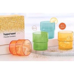 Tupperware Preludio Tumblers Set