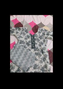 Floral Print Kurta Set