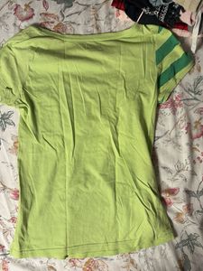Reebok Green Graphic Tee