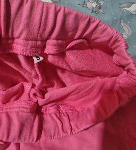 Pink Cargo Sweatpants