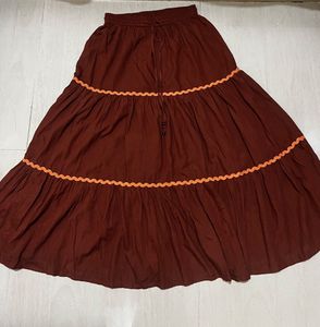 Boho Tiered Maxi Skirt